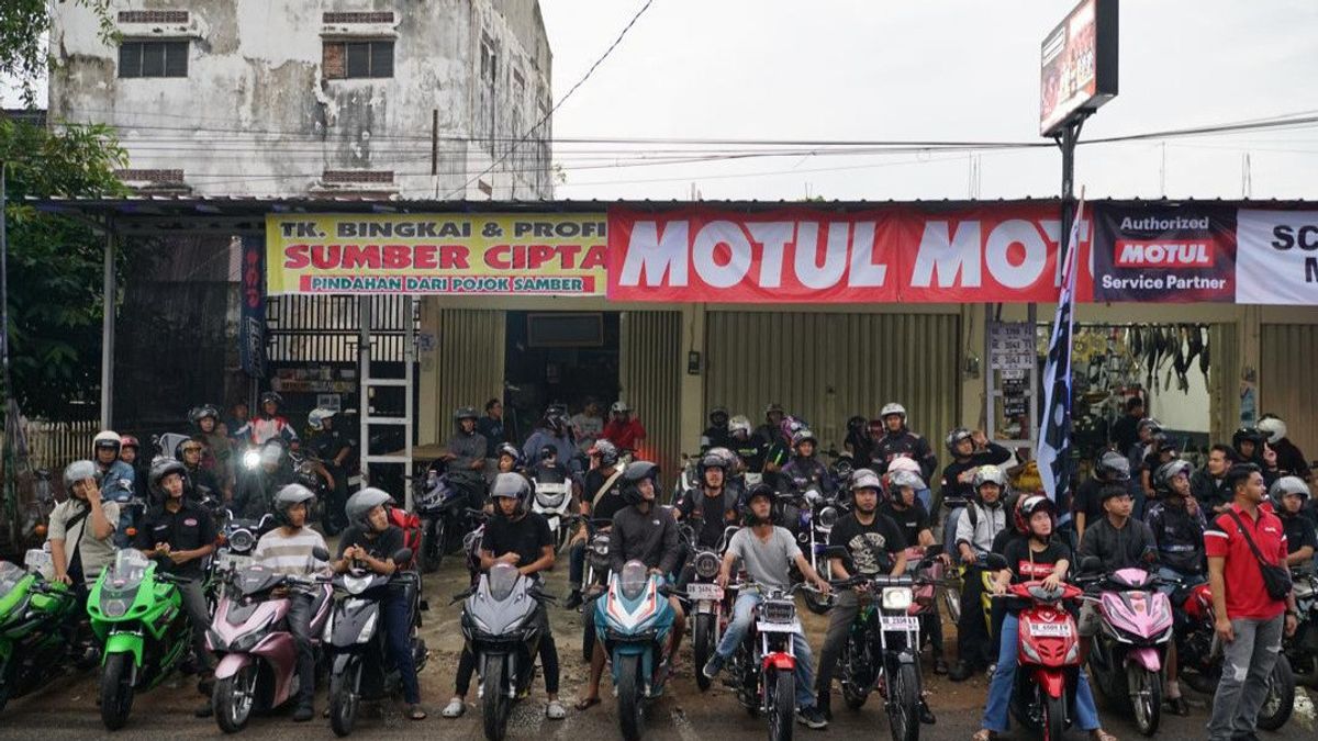 Motul Ajak Ratusan Bikers di Lampung Edukasi Perawatan Motor