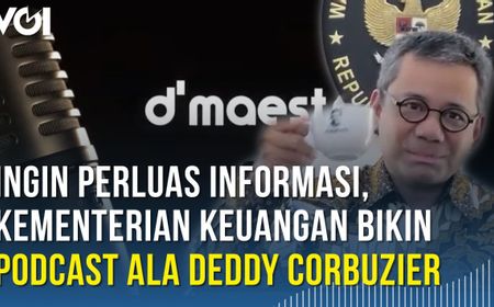 VIDEO: Perkenalkan Podcast dari Kementerian Keuangan, Ala-Ala Deddy Corbuzier