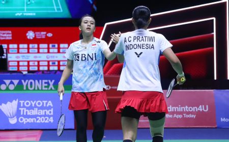 Hasil Thailand Open 2024: Ana/Tiwi Wakil Tunggal Indonesia di Final