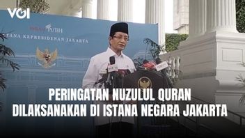 Minister of Religion Nasaruddin Umar: Nuzulul Qur'an at the State Palace, Jakarta