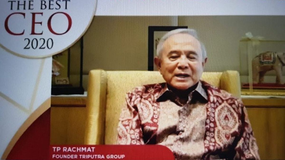 Konglomerat TP Rachmat Nasehati Bos-Bos Perusahaan agar Bertahan dari Pandemi COVID-19