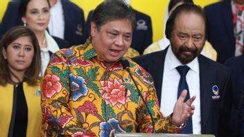 Surya Paloh Respects Airlangga's Decision To Withdraw From The Golkar Chairman