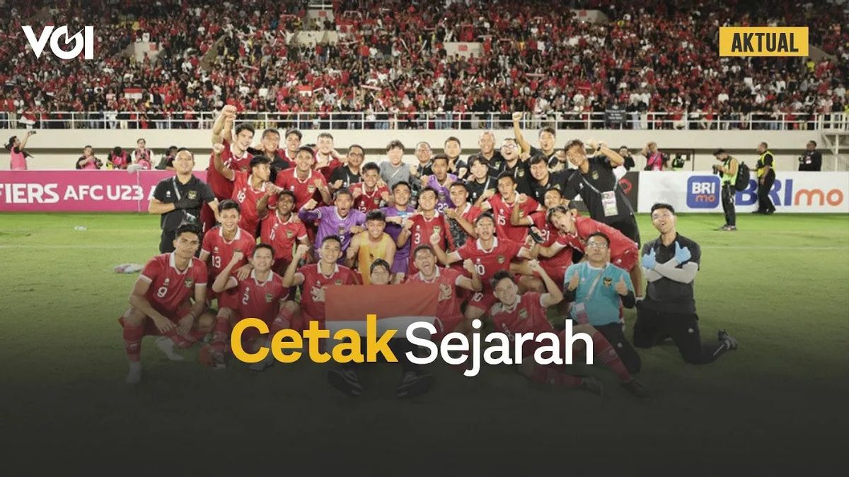 视频:印度尼西亚U-23国家队以2-0击败土库曼斯坦,通过U-23亚洲杯决赛