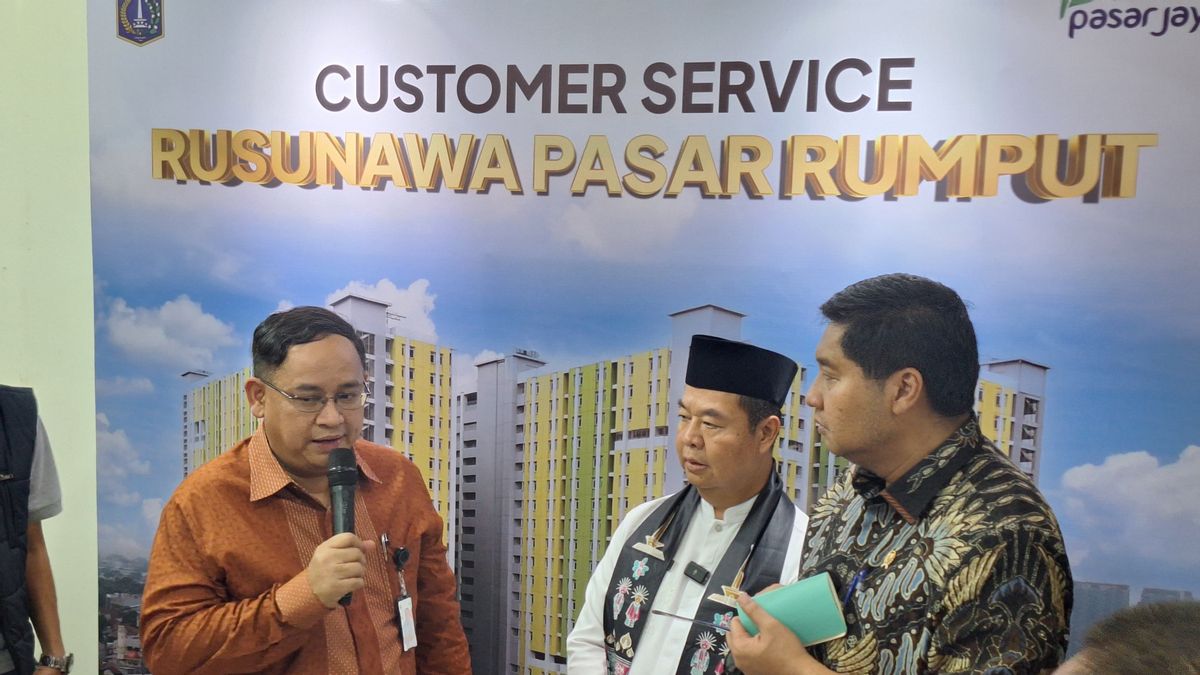 Pasar Rumput Flats Start To Be Hired Rp1.25 Million Per Month, Priority Residents Of Gusuran, ASN To TNI