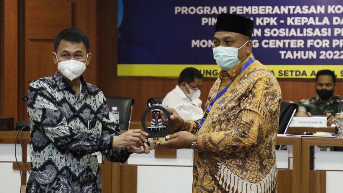 KPK Minta Pemda Aceh Tertibkan dan Kelola Aset yang Dimiliki