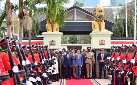 Presiden Jokowi Kunjungi Makam Pejuang Kemerdekaan Kenya Jomo Kenyatta