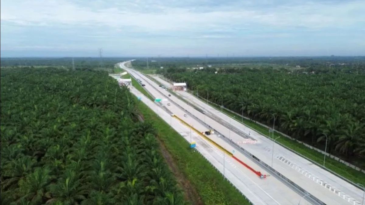 Tol Trans Sumatera Tahap I Sepanjang 972 Km Ditargetkan Rampung Tahun Ini