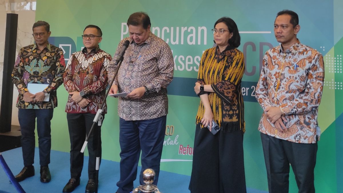 Airlangga Said That The Coordinating Ministry For The Economy's Tukin Rose To 100 Percent