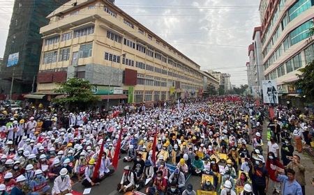 Kudeta Militer Myanmar, Jepang Bakal Stop Bantuan dan Desak Pembebasan Aung San Suu Kyi