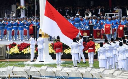 Jokowi dan Prabowo Upacara HUT Kemerdekaan di IKN, Ma'ruf dan Gibran di Jakarta