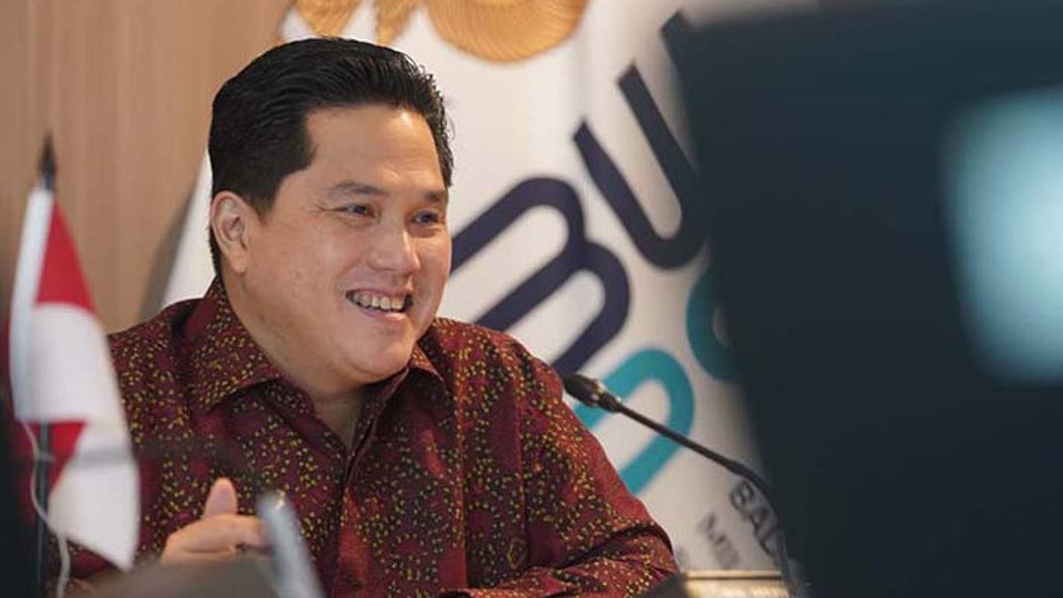 Erick Thohir Supports DPR's Initiation Of Law Revisions To Improve BUMN Performance