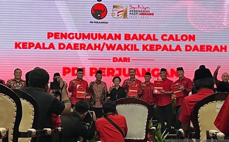 PDIP Masih Menunggu Keputusan Megawati untuk Calon yang Diusung Maju Pilkada Jakarta