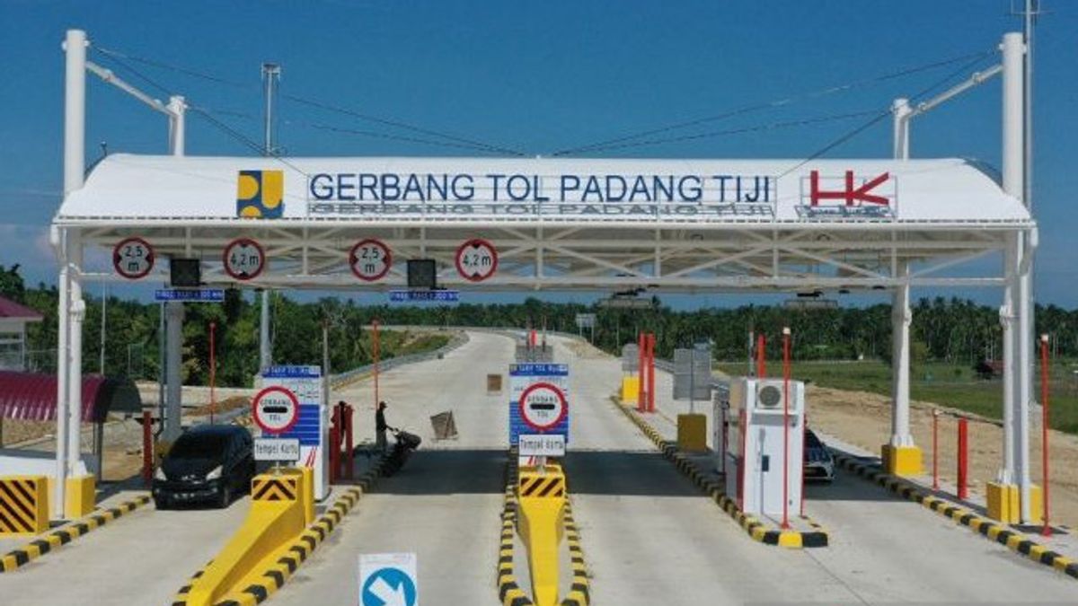 Hutama Karya在Libut Natal和New Year期间运营Sigli-Banda Aceh Section 1 Toll