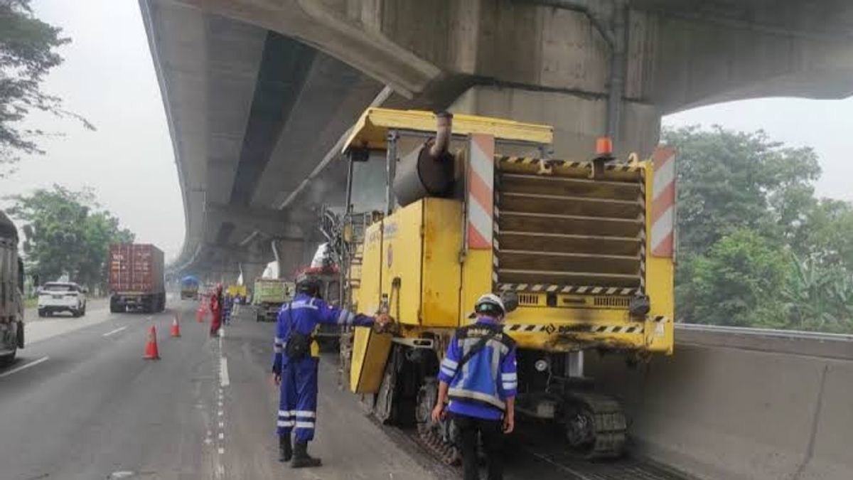 Évitez la route à péage Jakarta-Cikampek, il y a des améliorations une semaine à l’avenir