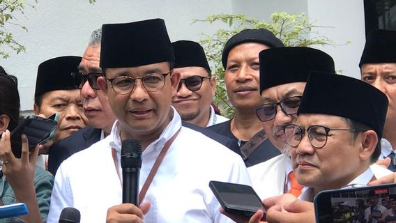 Minta Simpatisannya Pulang KPU Tertib, Anies: Bila Bertemu Pendukung Pasangan Lain Sapa dengan Senyum