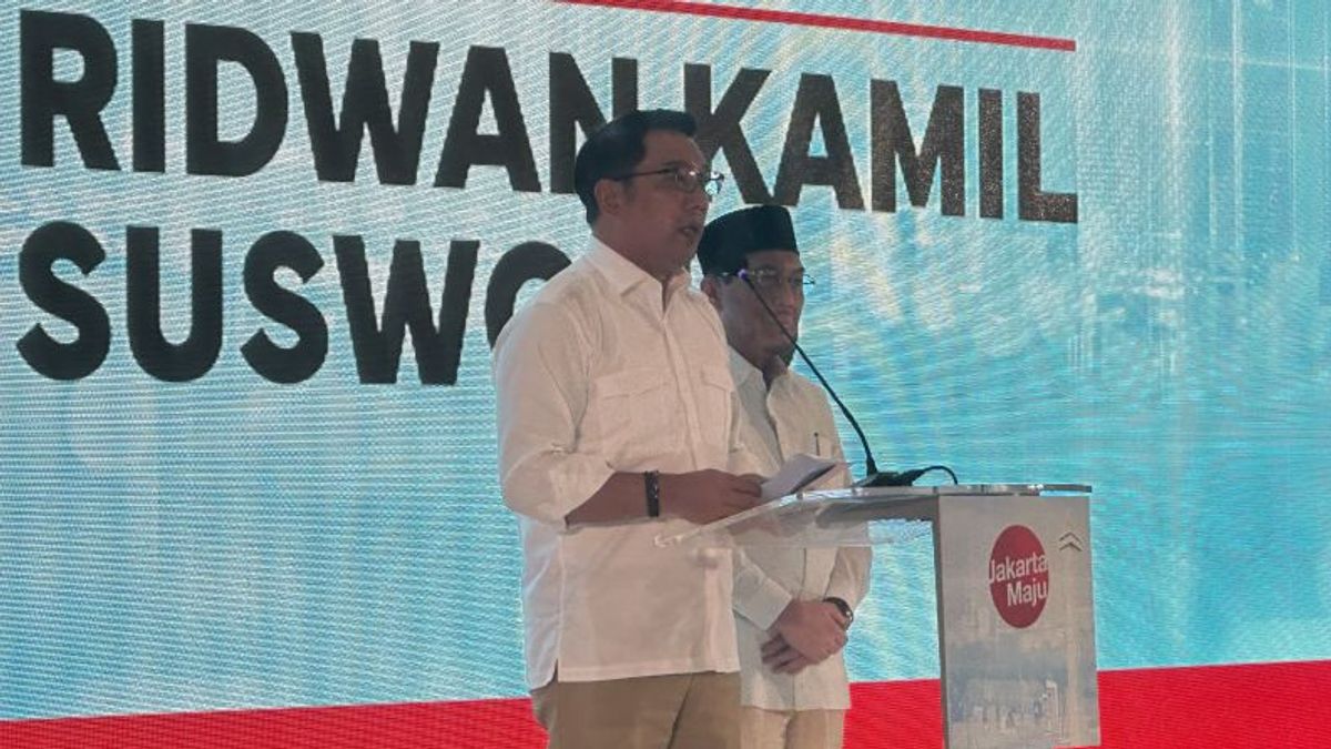 Ridwan Kamil Berharap Tak Lawan Kotak Kosong di Pilgub Jakarta