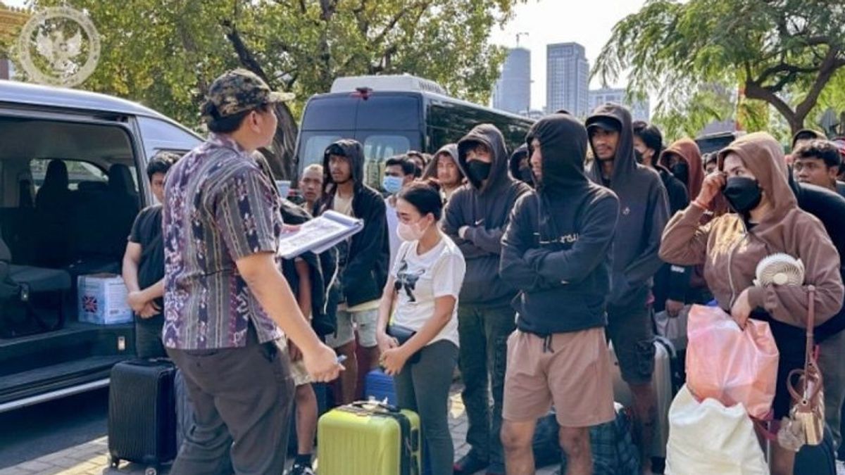 印尼驻柬埔寨大使馆记录了86名印度尼西亚国民，他们被指控在柬埔寨的在线诈骗总部工作，他们已经回家了