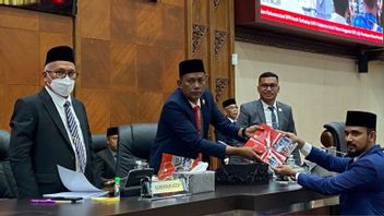 DPRA Proposes Dismissal Of Aceh Governor Nova Iriansyah To President Jokowi