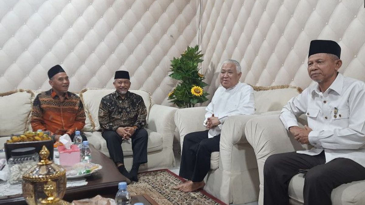 Visiting The Residence Of Ex-Ketum PP Muhammadiyah Din Syamsudin, PKS President Opens Room For Dialogue