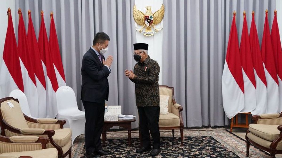 副大統領、インドネシアと中国が有益な協力関係を強化することを期待