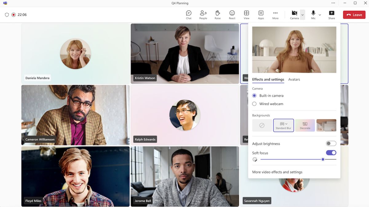 Microsoft Teams Will Present Audio And Video Controls During Meetings