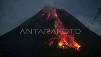 Mount Merapi Launches 10 Times Of Lava Falls To Bebeng And Boyong Rivers This Morning