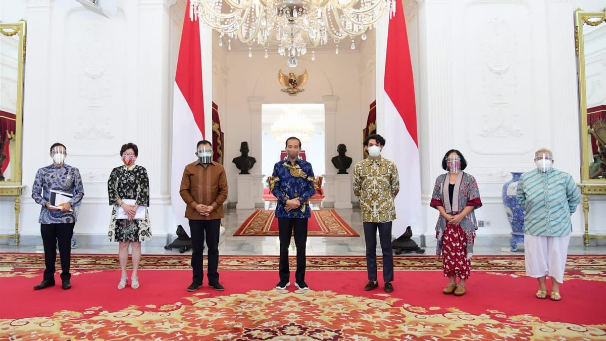 会见乔科·维多多总统，雷扎·拉哈迪安提议印尼电影英雄的名字