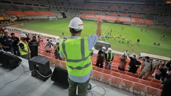 Le Chanteur De Padi Band A Vérifié La Qualité Sonore à JIS, Anies: The Sounds Are Thundering