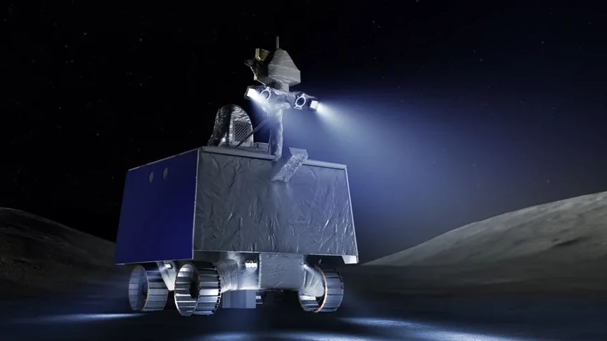 NASA Tunda Penerbangan VIPER, Robot Pencari Air Es di Bulan