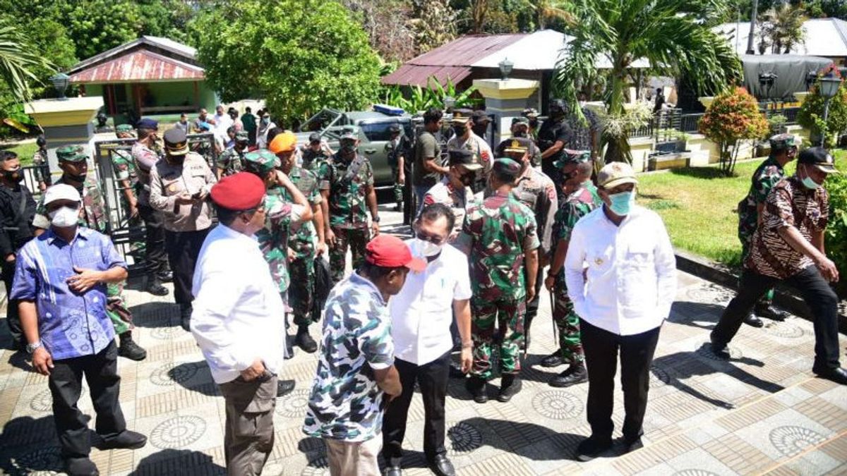 Land Dispute Conflict, Forkopimda Maluku Visits Ori-Kariuw To Attempt Mediation