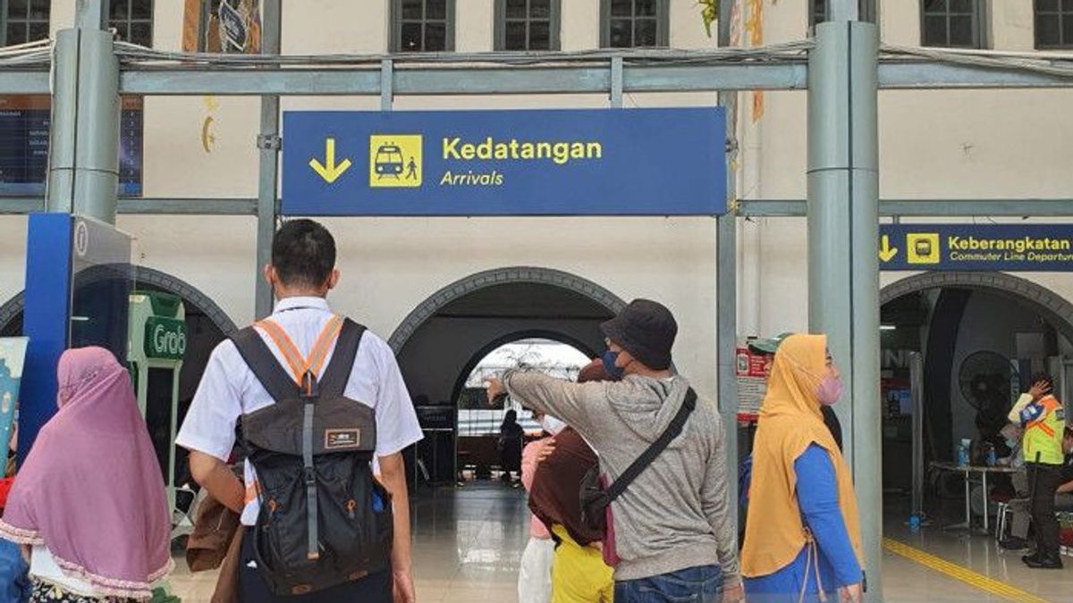 KAI Daop 1 Estimates 44 Thousand Passengers Backflow Arrives In Jakarta On D+7 Lebaran
