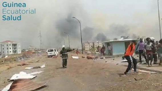 赤道ギニア特殊部隊本部で爆発、98人が負傷