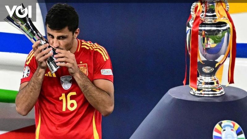 Rodri, Le Meilleur Joueur De L’Euro 2024