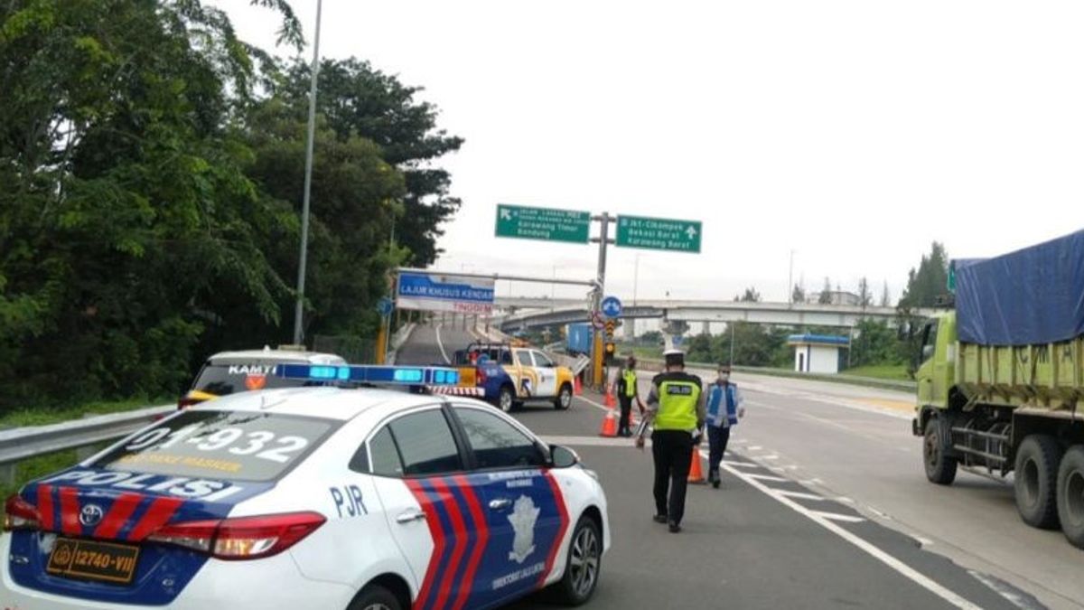 Urai Kemacetan, Jasa Marga Tutup Tol Layang MBZ