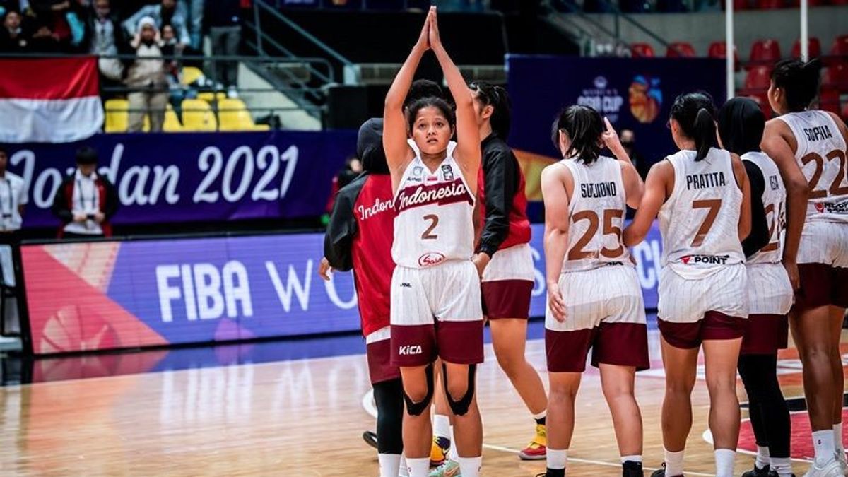  Kalah dari Yordania, Posisi Indonesia di Puncak Klasemen Grup B Piala FIBA Asia Putri Terancam