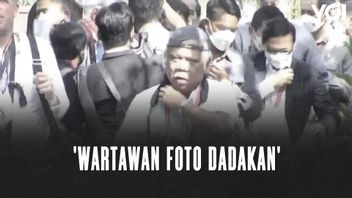 VIDEO: Menteri PUPR Basuki Hadimuljono Jadi 'Wartawan Foto Dadakan'