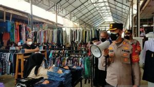 Polres Enrekang Rutin Gelar Operasi Yustisi di Pasar Sentral