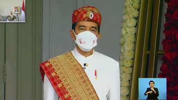 Lampung Traditional Clothing Worn By The President And Efforts To Grow Pride In Tradition