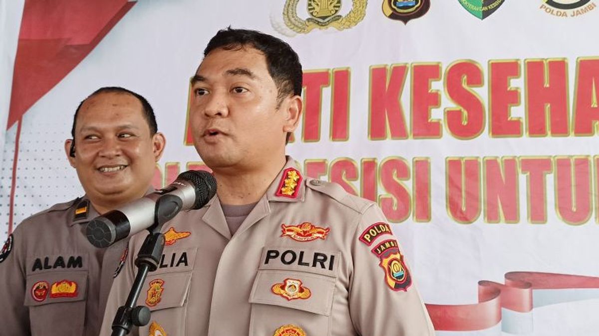 占碑地区警察在Batu Bara卡车司机的Ricuh Demo时处理了总督办公室破坏犯罪现场