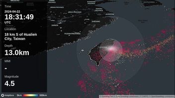 La application d'alerte au tremblement de terre célèbre à Taïwan