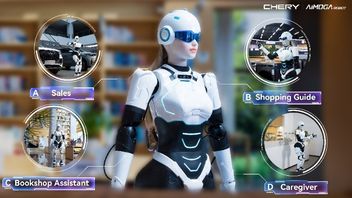 스마트 로봇을 사용하여 소비자에게 서비스를 제공하는 새로운 혁신을 제시하는 Chery의 독특한 방법