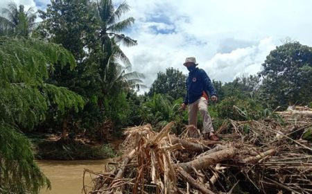 Banjir di Poliwali Mandar Sulbar, 90 Rumah Terendam