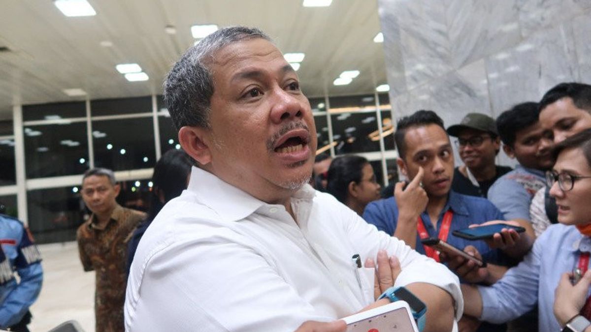 Gelora Deputy Fahri Hamzah Appreciates Jokowi Consolidating Elite Political Parties