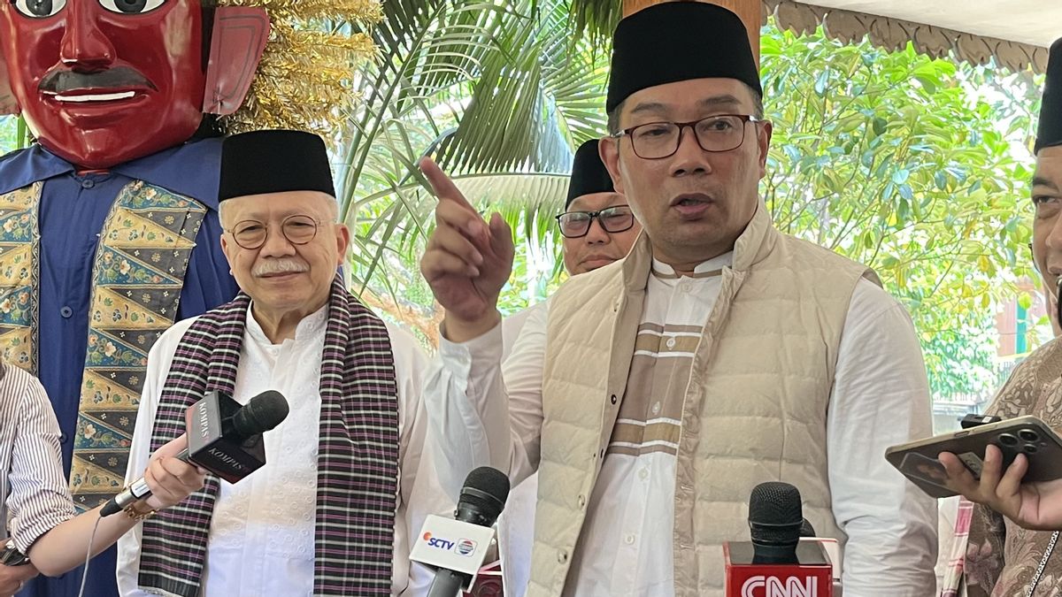 Je ne veux plus me poser des questions sur Persija, Ridwan Kamil : Je ne veux pas politiser le football