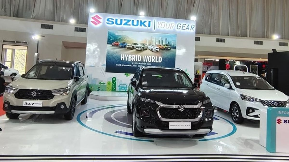 Suzuki Brings Hybrid Variant at GIIAS Semarang 2023, You Can Test Drive Directly