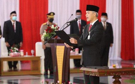 Ganjar Pranowo Kutip Pesan Soekarno Lantik Kepala Daerah: Kekuasaan yang Langgeng Hanyalah Kekuasaan Rakyat