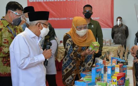 Di Depan Wapres, Khofifah Pamer Sistem Pengembangan Industri Halal Pertama di Indonesia