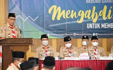 11 Ribu Pramuka Penggalang Ikuti Jambore Nasional di Buperta Cibubur