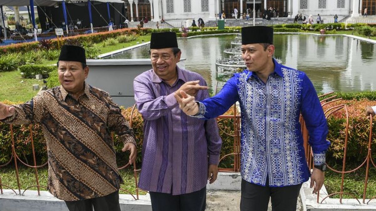 AHY Becomes The Priority Of The Democratic Party Entering The Prabowo-Gibran Cabinet
