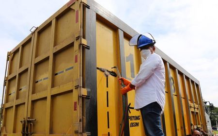 Ingat Kemenhub Tindak Tegas Truk yang Kelebihan Muatan di Palembang